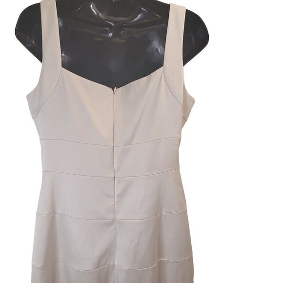 Ivory Dress Size 12 Signature by Sangria - Picture 4 of 10